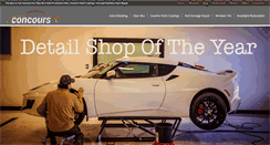 Desktop Screenshot of concoursautosalon.com