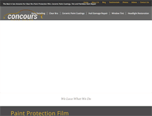 Tablet Screenshot of concoursautosalon.com